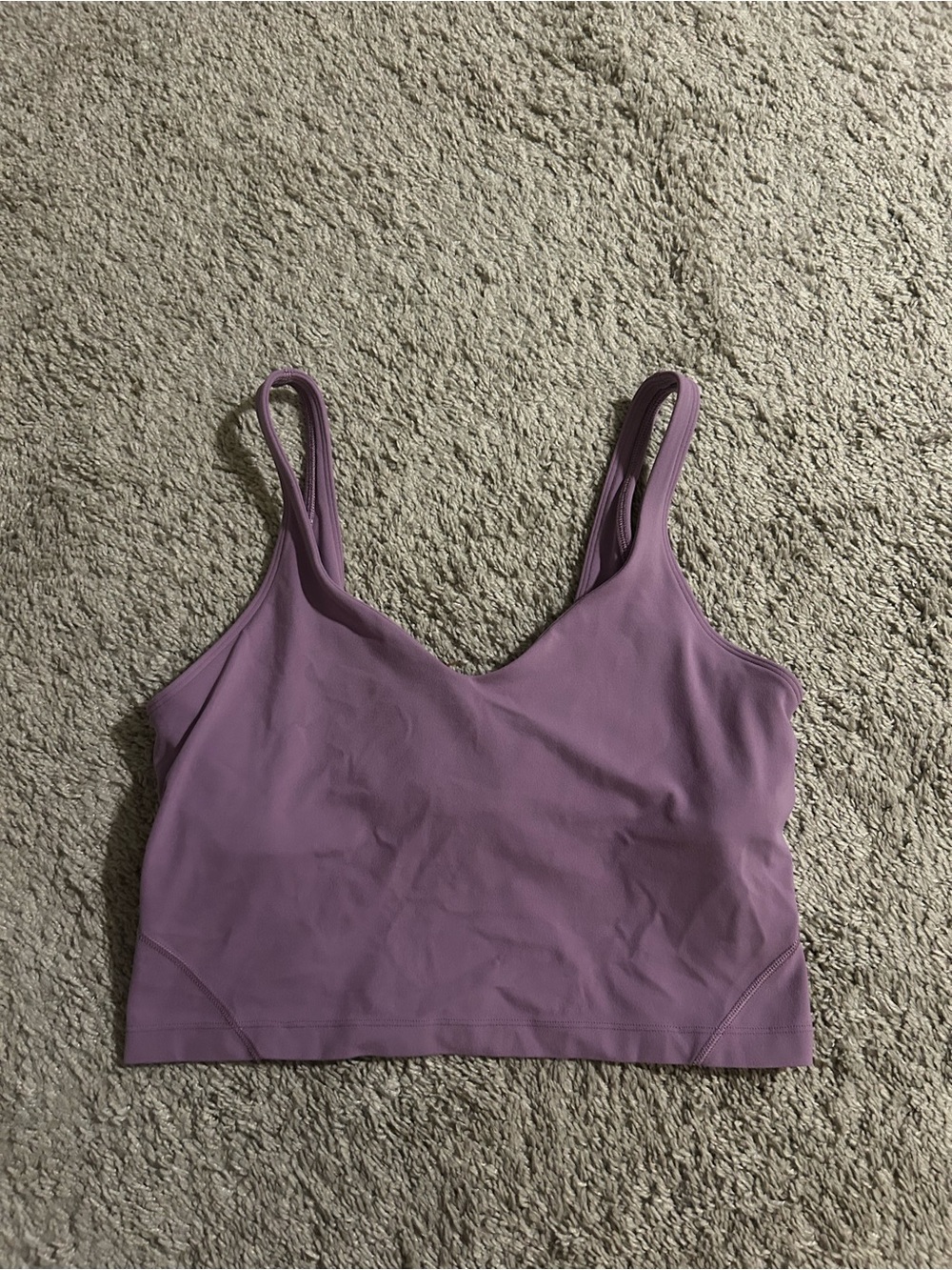 Purple Lululemon align tank size 10